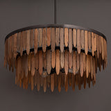 Marimba Pendant Walnut by Maxim Lighting