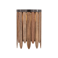 Marimba Wall Sconce Walnut by Maxim Lighting