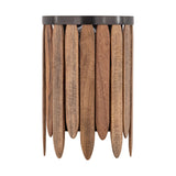 Marimba Wall Sconce Walnut by Maxim Lighting