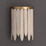 Marimba Wall Sconce Weathered White by Maxim Lighting