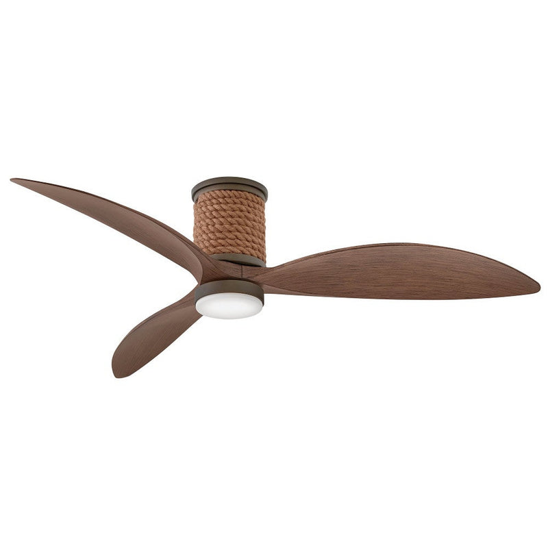 Marin Flush 60” LED Smart Fan - Metallic Matte Bronze