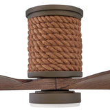 Marin Flush 60” LED Smart Fan - Metallic Matte Bronze
