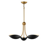 Maris Pendant Black / Natural Aged Brass by Maxim Lighting