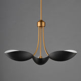 Maris Pendant Black / Natural Aged Brass by Maxim Lighting