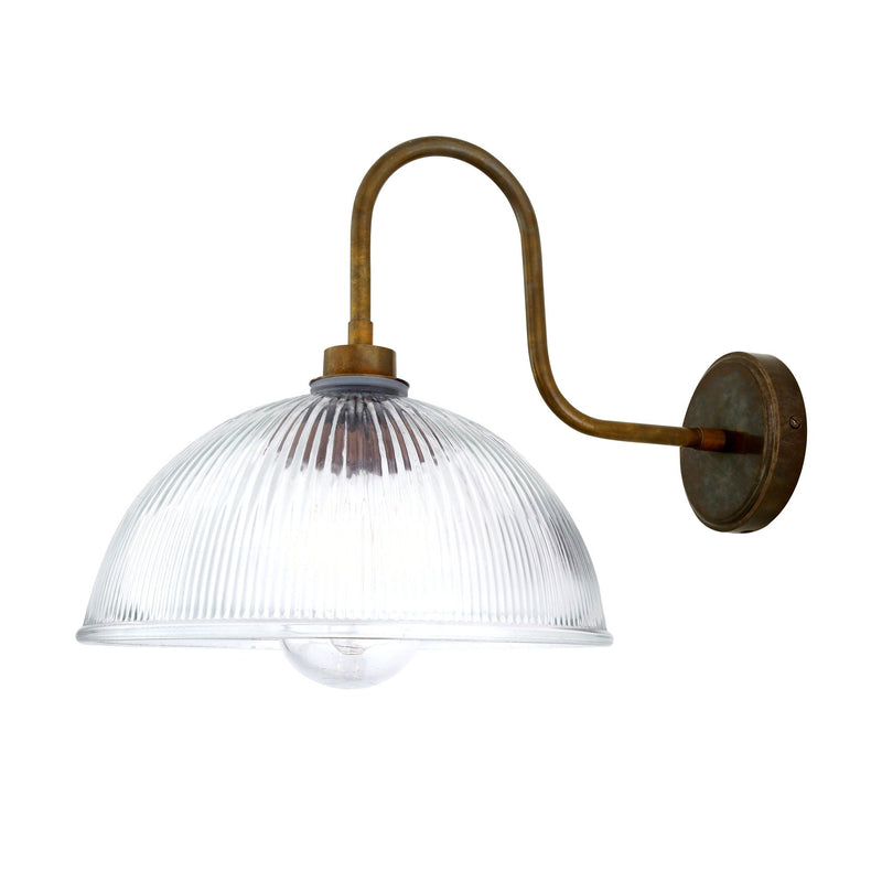 Maris Swan Neck Wall Light - Antique Brass