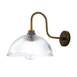 Maris Swan Neck Wall Light - Natural Brass