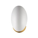Maris Wall Sconce White/Natural Aged Brass by Maxim Lighting