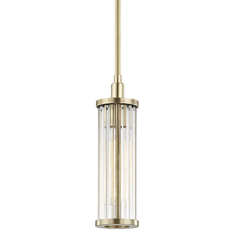 Marley Pendant - Aged Brass by Hudson Valley
