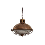 Marlow Cage Pendant - Antique Brass