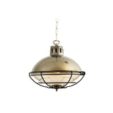 Marlow Cage Pendant - Antique Silver