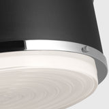Marlowe Flush Mount Medium Polished Nickel By Visual Comfort Studio - Detailed View1