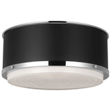 Marlowe Flush Mount Medium Polished Nickel By Visual Comfort Studio
