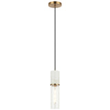 Marmor Pendant Light Large Aged Gold Brass White Marble By Matteo