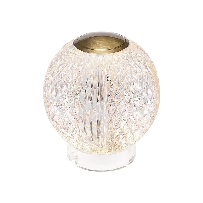 Marni Portable Table Lamp Natural Brass Medium By Alora