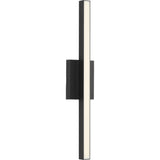 Marque Led Vanity Light — 24 Inch, Midnight Black