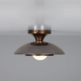 Marrakesh Ceiling Light Antique Brass & Sapphire Blue