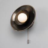 Marrakesh Pull Chain Wall Light - Antique Silver