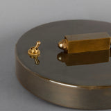 Marrakesh Table Lamp - Antique Brass & Sapphire Blue