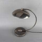 Marrakesh Table Lamp - Antique Silver & Matte Black