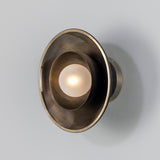 Marrakesh Wall Light - Antique Silver & Matte Black