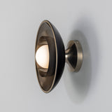 Marrakesh Wall Light - Antique Silver & Matte Black
