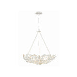 Marselle Chandelier 24'' Matte White