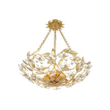 Marselle Semi-Flush Mount 24'' Antique Gold