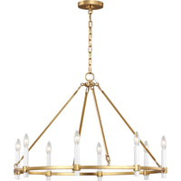 Marston Chandelier — 32 3/4", Burnished Brass