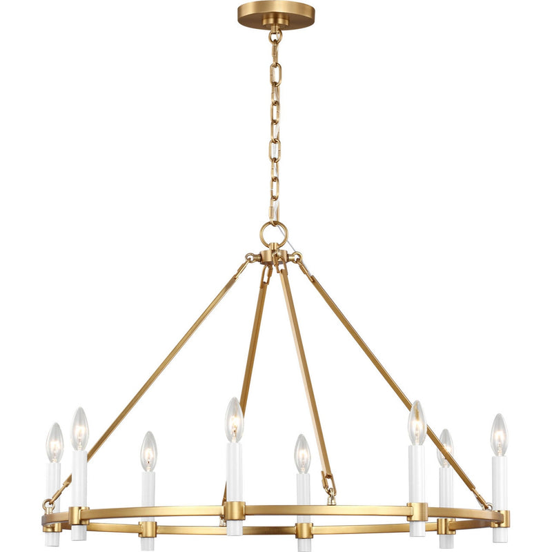 Marston Chandelier — 32 3/4", Burnished Brass