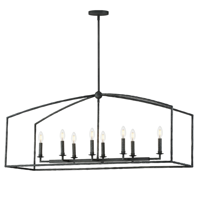 Martel Linear Suspension Blacksmith by Maxim Lighting