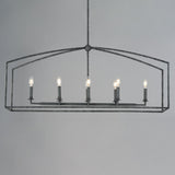 Martel Linear Suspension Blacksmith by Maxim Lighting
