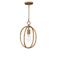 Martel Mini Pendant Etruscan Gold by Maxim Lighting