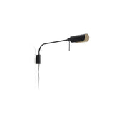 Martinica Wall Sconce with Arm Large Black by Faro Barcelona