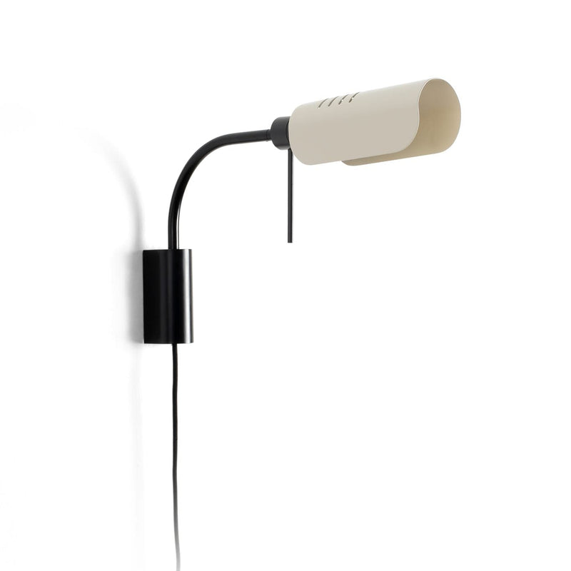 Martinica Wall Sconce with Arm Small Beige by Faro Barcelona