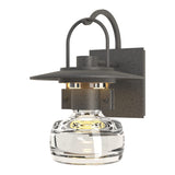 Mason Coastal Outdoor Wall Sconce - Medium Coastal Natural Iron-Hubbardton Forge