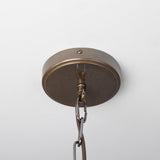 Matlock Pendant - Antique Brass / Antique Pink