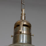 Matlock Pendant Antique Brass / Traffic Grey