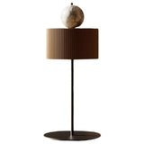 Matt Black-White Curn Table Lamp by Aromas