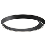 Matte Black 29.5inch Tidal Ceiling Lamp by Lodes