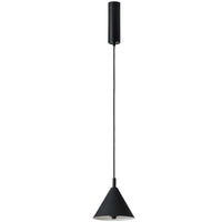 Matt Black Trag Pendant Light by Aromas