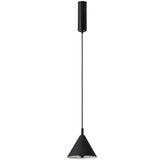 Matt Black Trag Pendant Light by Aromas