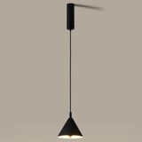 Matt Black Trag Pendant Light by Aromas