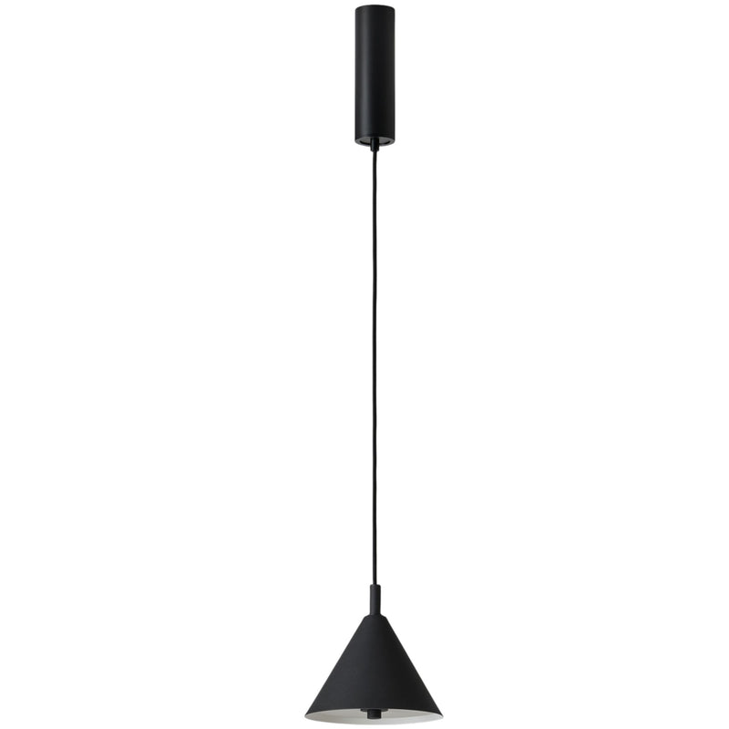 Matt Black Trag Pendant Light by Aromas