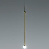 Matt Gold Storm Pendant by Penta
