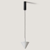 Matt White Trag Pendant Light by Aromas