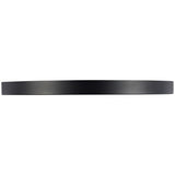 Matte Black 12inch Evelyn Flush Mount by Alora Lighting