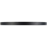 Matte Black 15inch Evelyn Flush Mount by Alora Lighting