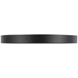 Matte Black 9inch Evelyn Flush Mount by Alora Lighting
