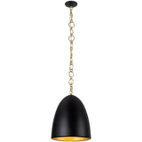 Matte Black 14inch Grant Pendant by Alora Lighting