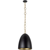 Matte Black 14inch Grant Pendant by Alora Lighting